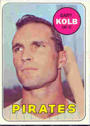 1969 Topps Baseball Cards      307     Gary Kolb